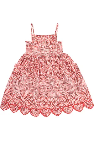 Stella McCartney Woven Cotton Aop Voile Dress