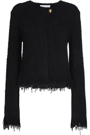 Chloé Embellished Wool & Silk Knit Jacket