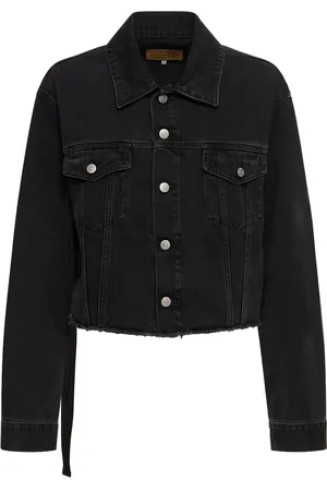 Maison Margiela Asymmetric Cotton Denim Jacket