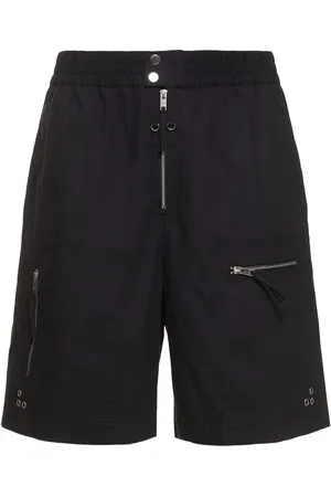 Isabel Marant Nahlan Cotton Workwear Shorts