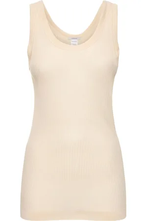 LEMAIRE Seamless Viscose & Silk Rib Tank Top