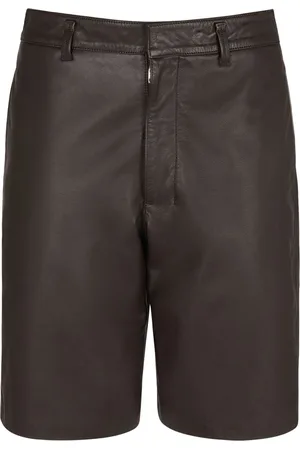 LEMAIRE Leather Shorts