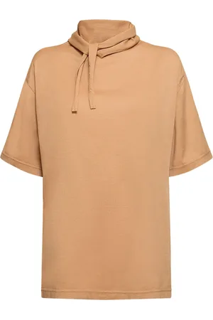 LEMAIRE Cotton T-shirt W/ Scarf