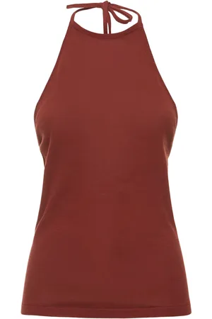 LEMAIRE Halter Neck Cotton Top