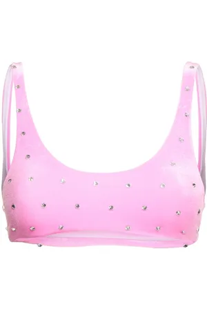 Dsquared2 Embellished Chenille Bikini Top