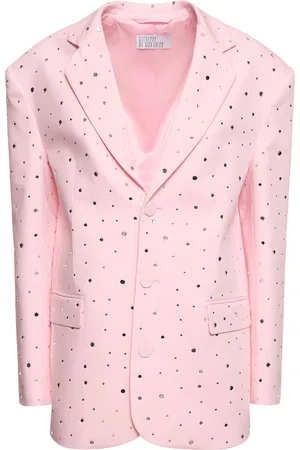 GIUSEPPE DI MORABITO Embellished Cotton Blend Jacket