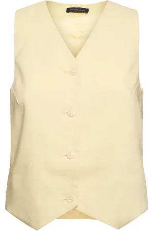 The Andamane Pauline Linen Blend Vest