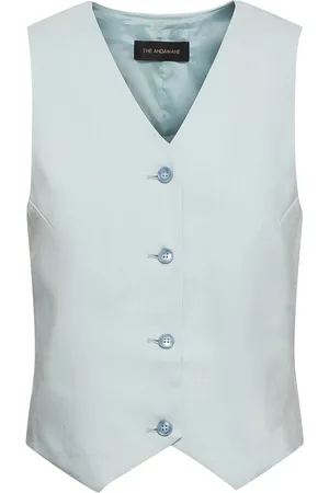 The Andamane Pauline Linen Blend Vest