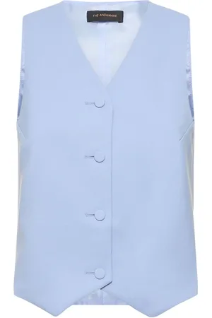 The Andamane Pauline Crepe Satin Vest