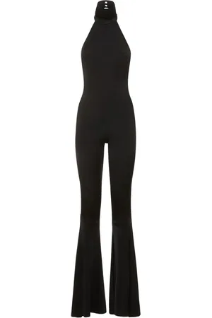 The Andamane Priscilla Stretch Viscose Flare Jumpsuit