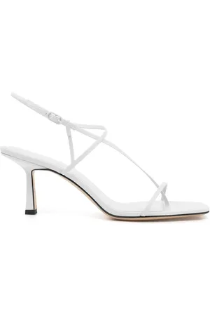 Studio Amelia 70mm Cross Front Leather Sandals