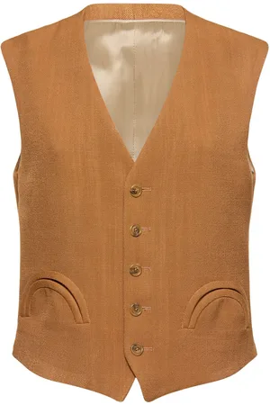 Blazé Milano Santana Peanut Feral Viscose Vest