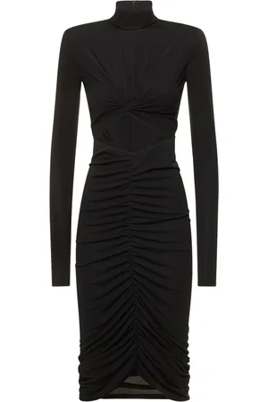 The Andamane Kim Stretch Jersey Cutout Midi Dress