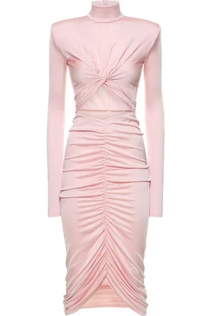 The Andamane Kim Stretch Jersey Cutout Midi Dress
