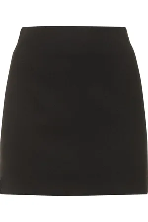 The Andamane Nerea Tech Crepe Satin Mini Skirt