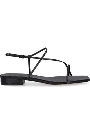 Studio Amelia 10mm Cross Front Leather Flats