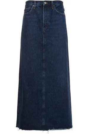 AGOLDE Hilla Denim Long Skirt
