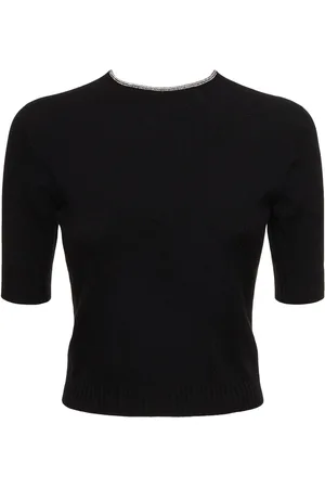 Giorgio Armani Single Jersey Embellished Top