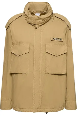 Aspesi Cotton Poplin Jacket W/ Packable Hood