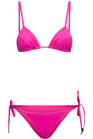 The Attico Lycra Triangle Bikini Set