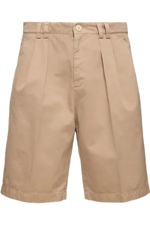 Brunello Cucinelli Dyed Cotton Shorts