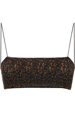 Totême Smocked Bikini Top
