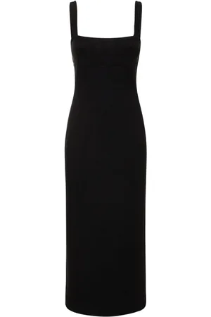 Helmut Lang Ponte Stretch Tech Midi Dress