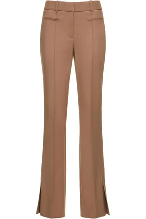 Helmut Lang Vent Wool Blend Bootcut Pants
