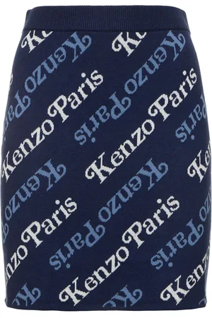 Kenzo Kenzo X Verdy Cotton & Wool Mini Skirt