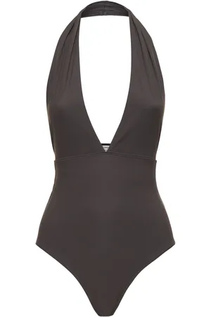 Totême Halter Neck One Piece Swimsuit