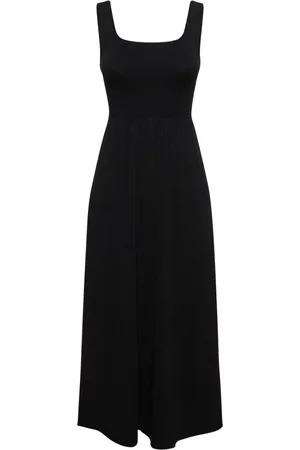 MATTEAU Classic Viscose Blend Knit Maxi Dress