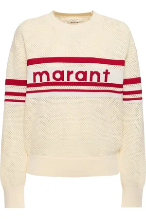 Marant Etoile Arwen Logo Cotton Blend Sweater