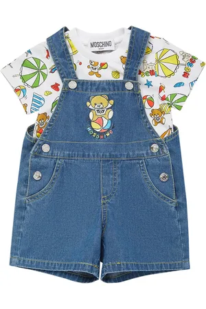 Moschino Cotton T-shirt & Chambray Jumpsuit