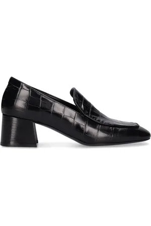 Totême 55mm The Block Heel Leather Pumps