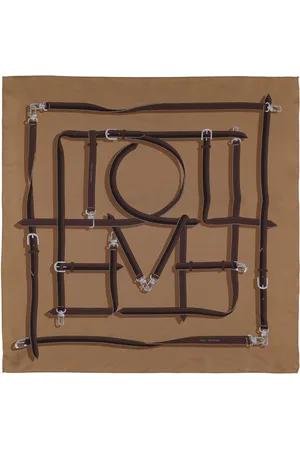 Totême Clasp Silk Scarf
