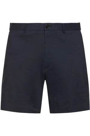 THEORY Curtis Linen Blend Shorts
