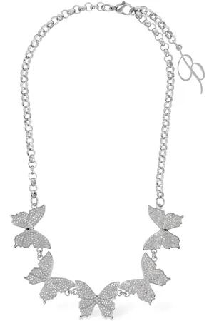 BLUMARINE Butterfly Crystal Choker