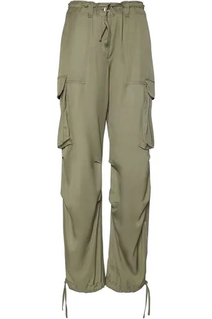 Golden Goose Journey Wide Leg Fluid Viscose Pants