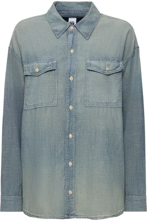 RE/DONE & Pam Oversize Chambray Shirt