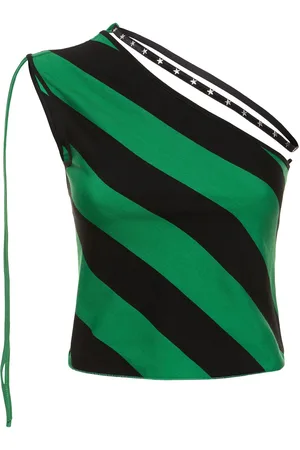 CORMIO Erika One Shoulder Jersey Top