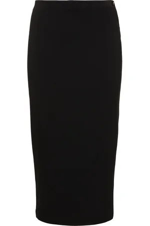 ANDREADAMO Technical Split Midi Skirt