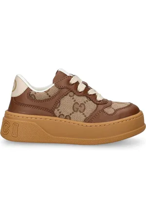 Gucci Platform Gg Leather Sneakers