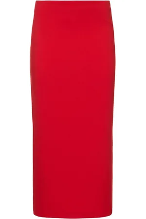 ANDREADAMO Technical Split Midi Skirt
