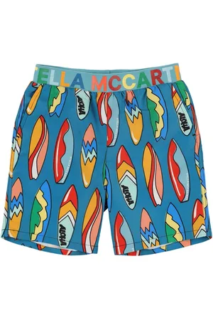 Stella McCartney Printed Recycled Nylon Swim Shorts