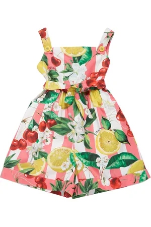 Dolce & Gabbana Printed Cotton Jumpsuit