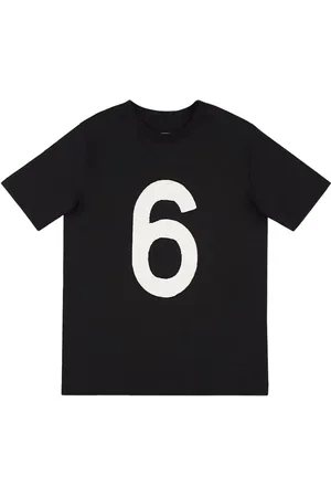 Maison Margiela Logo Print Cotton Jersey T-shirt