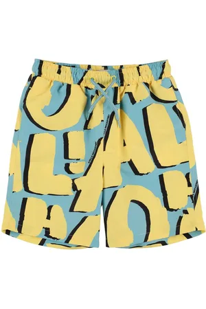 Stella McCartney All Over Print Poly Swim Shorts