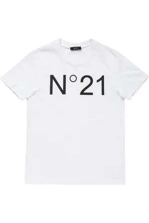 Nº21 Logo Print Cotton Jersey T-shirt