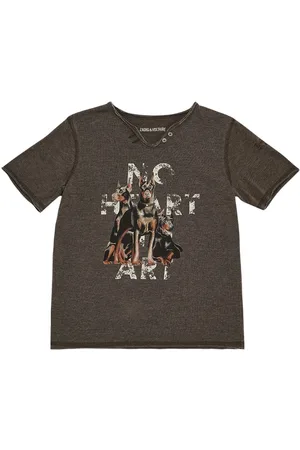 Zadig & Voltaire Printed Cotton Blend T-shirt