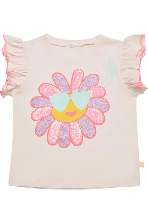 Billieblush Printed Cotton T-shirt